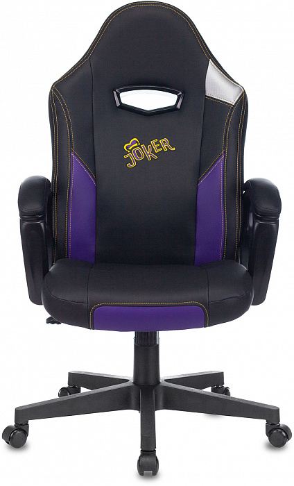 Игровое кресло Бюрократ Zombie HERO JOKER (Black/Violet) купить в интернет-магазине icover
