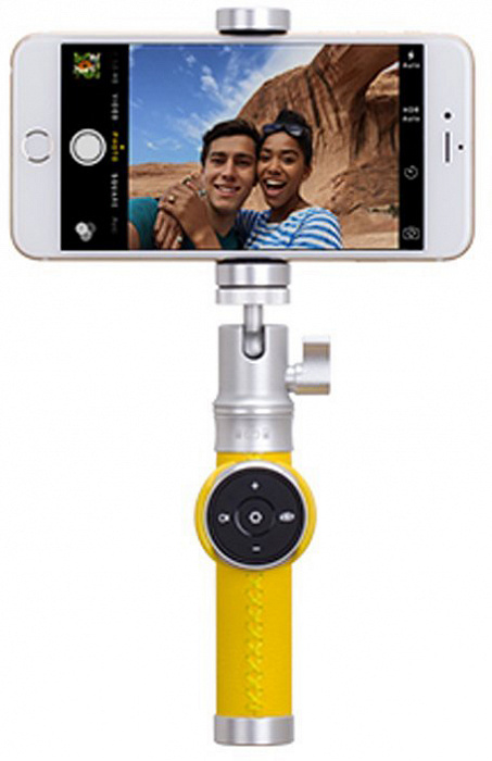 Монопод Momax Selfie Pro Mini Selfie Pod 50 см (KMS3) + объектив (Silver) купить в интернет-магазине icover