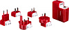 Сетевое зарядное устройство Twelve South PlugBug Duo (12-1706) для MacBook (Red) купить в интернет-магазине icover