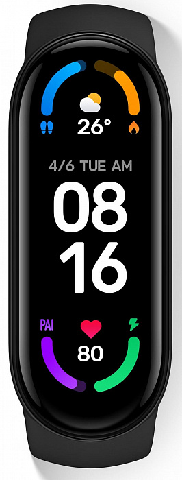 Фитнес-браслет Xiaomi Mi Smart Band 6 (Black) купить в интернет-магазине icover
