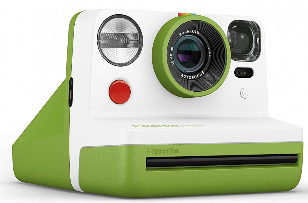 Фотоаппарат моментальной печати Polaroid Now (Green) купить в интернет-магазине icover