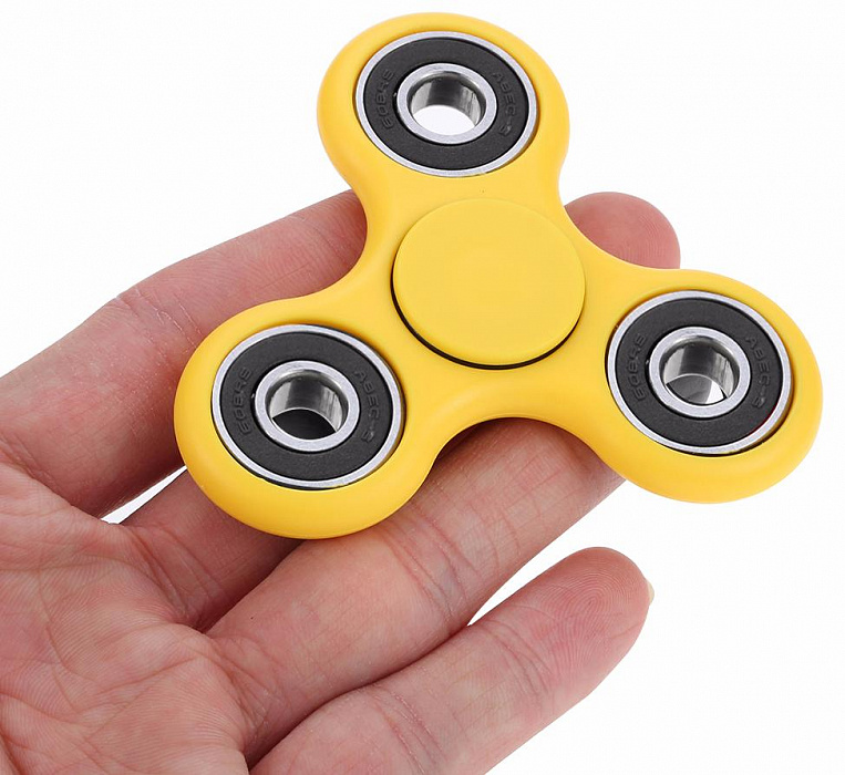 Антристресс спиннер Widget Spinner (Yellow) купить в интернет-магазине icover