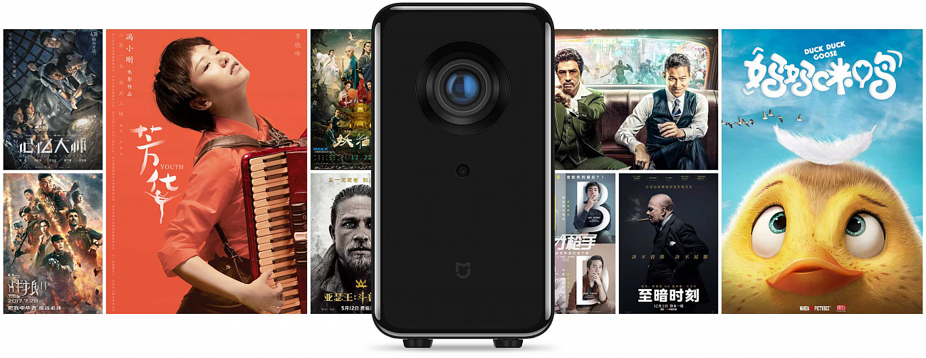 Проектор Xiaomi Mijia DLP TYY01ZM (Black) купить в интернет-магазине icover