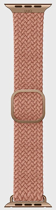 Ремешок Uniq ASPEN Strap Braided (44MM-ASPPNK) для Apple Watch 42/44/45 mm (Pink) купить в интернет-магазине icover