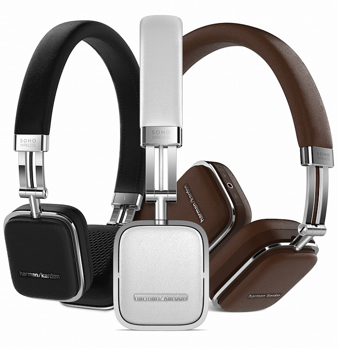 Беспроводные наушники Harman/Kardon Soho BT (Brown) купить в интернет-магазине icover