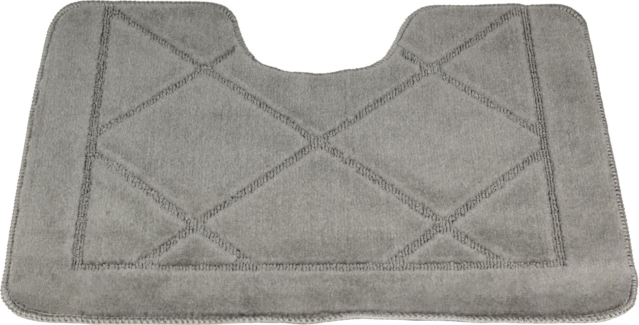 Набор ковриков для ванной Ridberg Ромб 100х60, 60x50 (Grey) купить в интернет-магазине icover