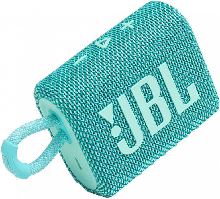 Портативная акустика JBL Go 3 (Teal) купить в интернет-магазине icover