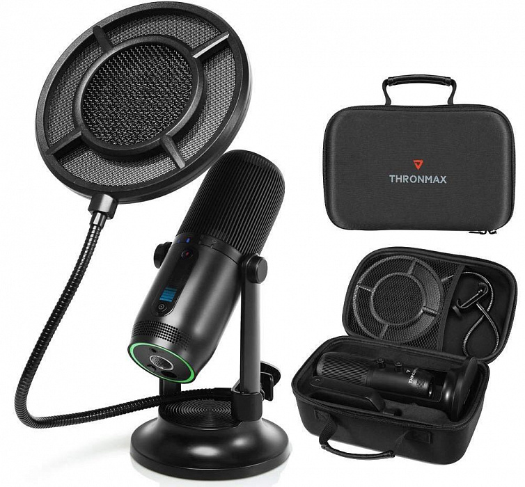 Микрофон Thronmax MDrill One KIT (Black) купить в интернет-магазине icover