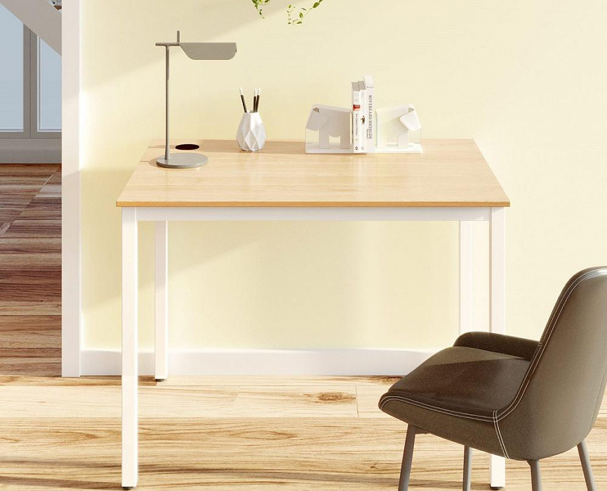 Письменный стол для компьютера Eureka Ergonomic ERK-D04-EW (Embossed Wood) купить в интернет-магазине icover