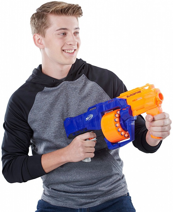 Бластер Hasbro Nerf N-Strike Elite SurgeFire (E0011) купить в интернет-магазине icover