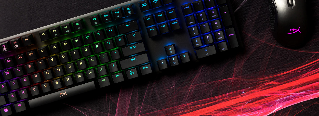 Игровая клавиатура HyperX Alloy FPS RGB USB (HX-KB1SS2-RU) купить в интернет-магазине icover