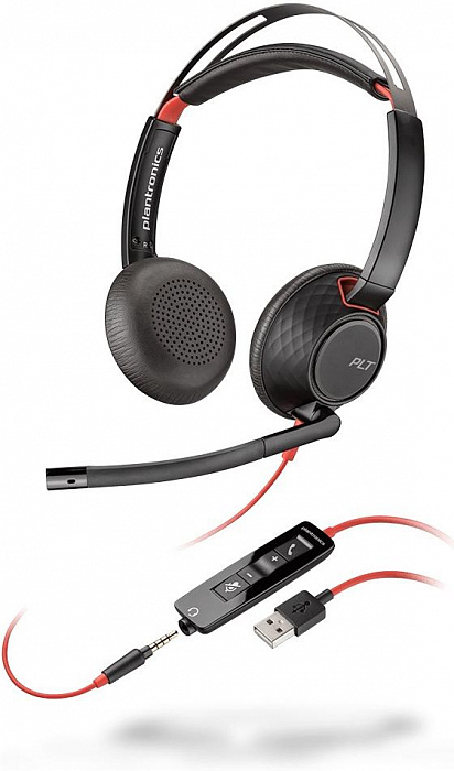 Гарнитура Plantronics Blackwire C5220-A (Black) купить в интернет-магазине icover