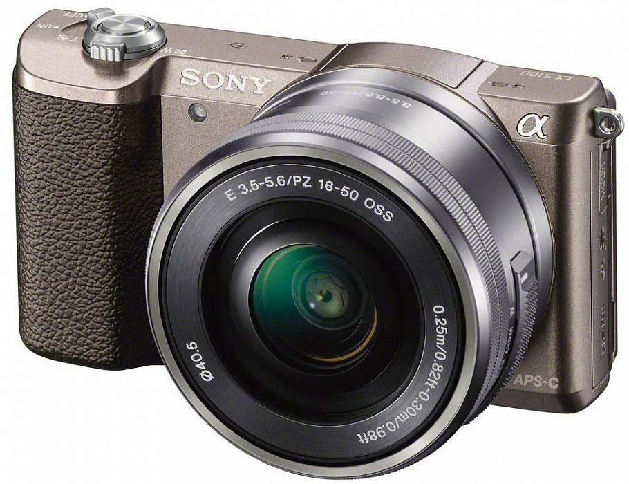 Фотоаппарат Sony Alpha A5100 Kit 16-50 mm (ILCE-5100L) Bronze купить в интернет-магазине icover