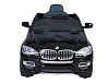 Barty BMW X6 (BMW-X6-JA-JJ258_black1) - электромобиль одноместный + кожаный чехол на сиденье (Glossy black) купить в интернет-магазине icover
