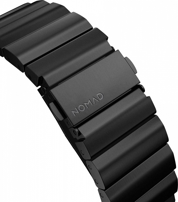 Ремешок Nomad Steel Band (NM1A4HB000) для Apple Watch Series SE/6/2/3/4 42/44 mm (Black) купить в интернет-магазине icover