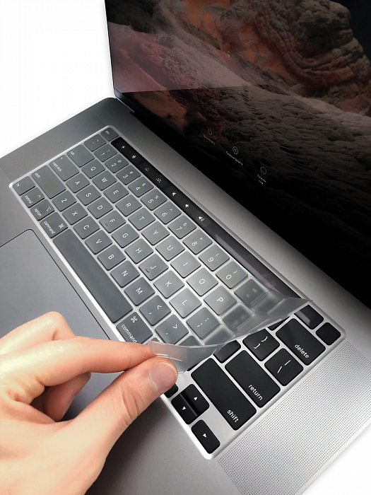 Накладка на клавиатуру Wiwu Keyboard Protector USA для MacBook Pro 13 2020 (A2338, A2289) /16 2020 (Clear) купить в интернет-магазине icover