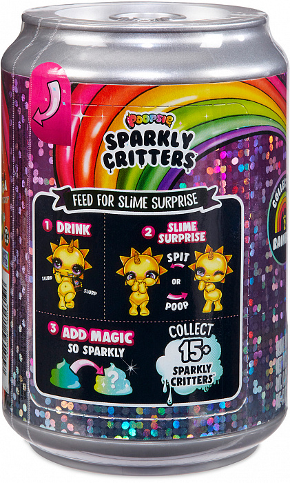 Игровой набор MGA Entertainment Poopsie Slime Surprise Sparkly Critters 559863 купить в интернет-магазине icover