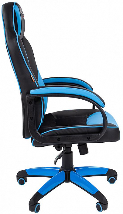 Игровое кресло Chairman Game 17 (Black/Blue) купить в интернет-магазине icover