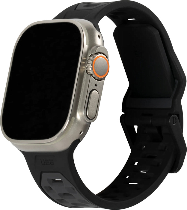 Ремешок UAG Civilian Strap (194002114032) для Apple Watch 49 / 45 / 44 / 42 mm (Graphite/Black) купить в интернет-магазине icover