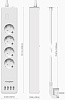 Умный сетевой фильтр Koogeek Wi-Fi Smart Power Strip Surge Protector KLOE4 (White) купить в интернет-магазине icover