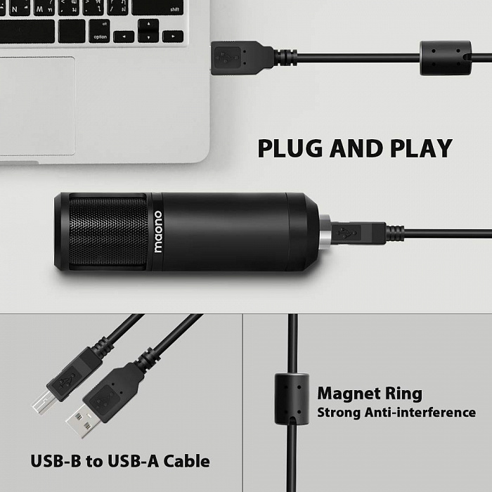 Микрофон Maono AU-PM430 (Black) купить в интернет-магазине icover