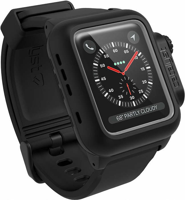 Водонепроницаемый чехол Catalyst WaterProof для Apple Watch 2/3 42mm (Black) купить в интернет-магазине icover