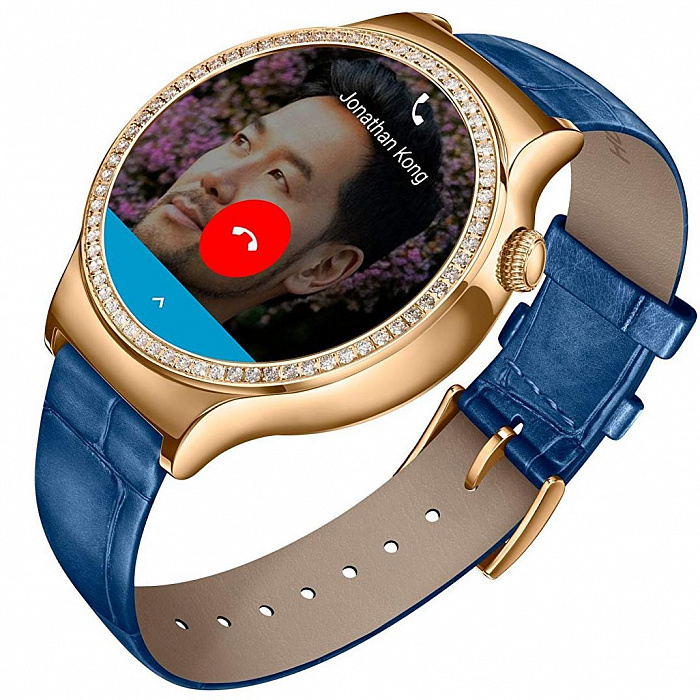 Умные часы Huawei Watch Jewel (Blue) купить в интернет-магазине icover
