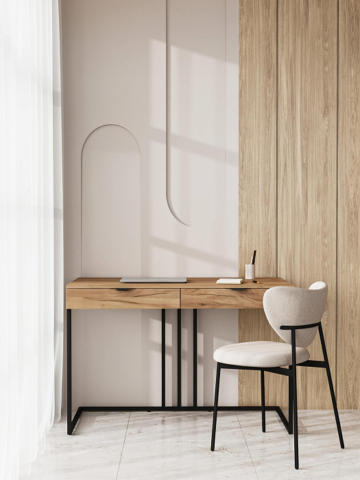 Стол письменный RIDBERG KENTUCKY (Oak/Black) купить в интернет-магазине icover
