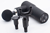 Перкуссионный массажер GESS Mini Revolver (Black) купить в интернет-магазине icover