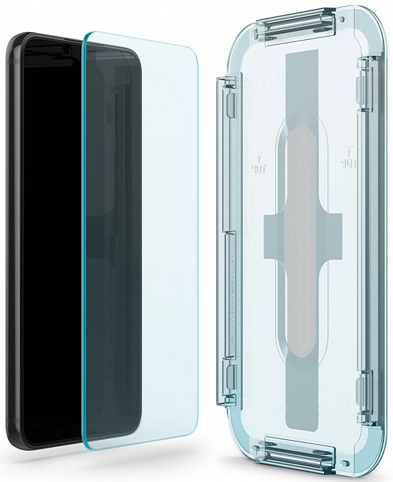 Защитное стекло Spigen Glas.tR EZ Fit 2 Pack (AGL04151) для Samsung Galaxy S22 (Clear) купить в интернет-магазине icover