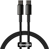 Кабель Baseus Tungsten CATWJ-01 USB-C 100W 1m (Black) купить в интернет-магазине icover