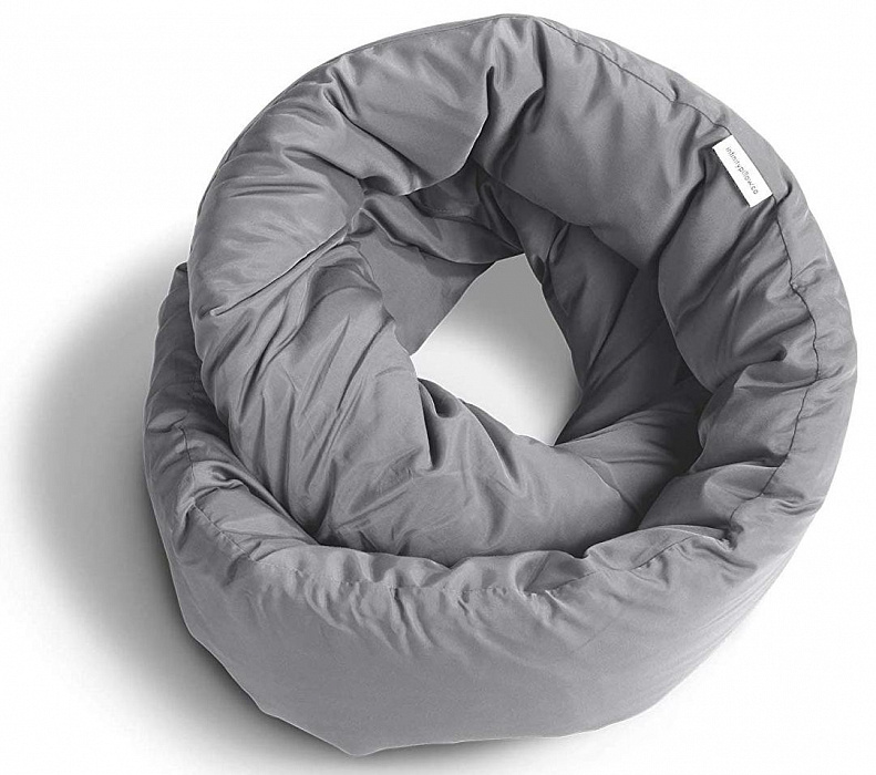Подушка Huzi Infinity Pillow (Grey) купить в интернет-магазине icover