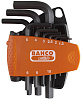 Набор шестигранных ключей Bahco BE-9578 9 шт купить в интернет-магазине icover