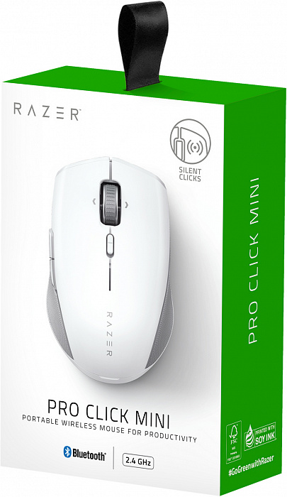 Беспроводная мышь Razer Pro Click Mini RZ01-03990100-R3G1 (White) купить в интернет-магазине icover