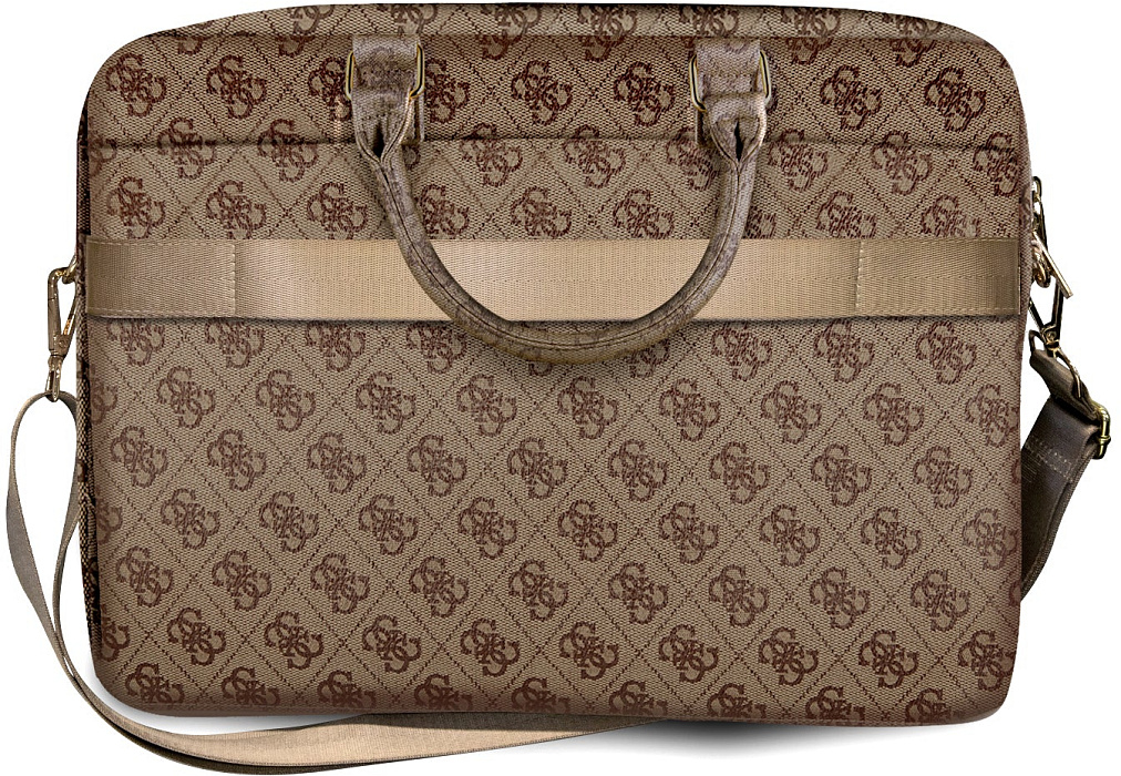 Сумка Guess 4G Bag with Big metal logo (GUCB15G4GFBR) для ноутбуков 15" (Brown) купить в интернет-магазине icover