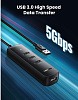 Хаб Ugreen CM416 (80657) USB 3.0 4-Port Hub (Black) купить в интернет-магазине icover