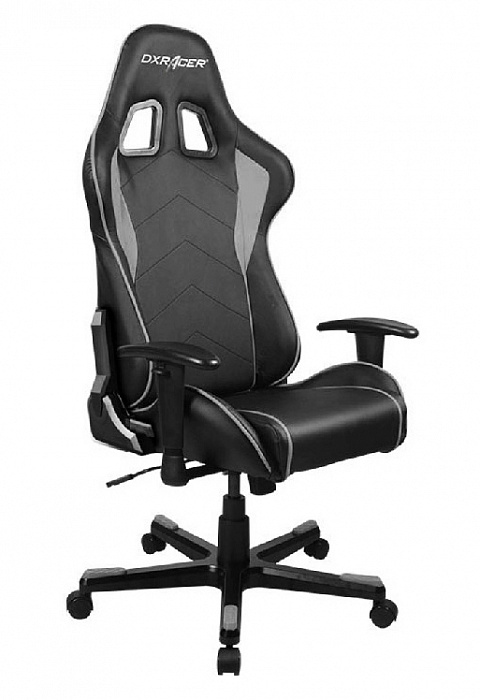 DXRacer OH/FE08/NG - компьютерное кресло (Black/Grey) купить в интернет-магазине icover
