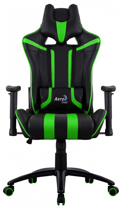 Игровое кресло Aerocool AC120 AIR (Black/Green) купить в интернет-магазине icover