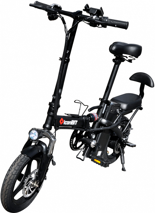 Электровелосипед iconBIT E-BIKE K202 (Black) купить в интернет-магазине icover