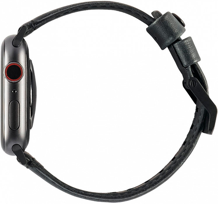 Ремешок Urban Armor Gear Leather (19148B114040) для Apple Watch Series 2/3/4 42/44 mm (Black) купить в интернет-магазине icover