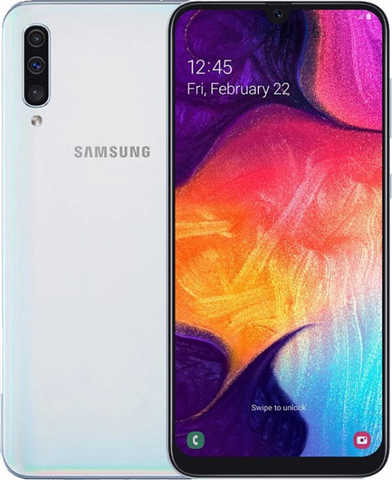 Смартфон Samsung Galaxy A50 64Gb SM-A505FZWUSER (White) купить в интернет-магазине icover