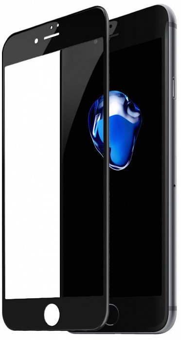 Защитное стекло Baseus Anti-Break Edge All-Screen Arc-Surface Tempered (SGAPIPH8N-GPE01) для iPhone 7/8 (2 шт.)(Black) купить в интернет-магазине icover