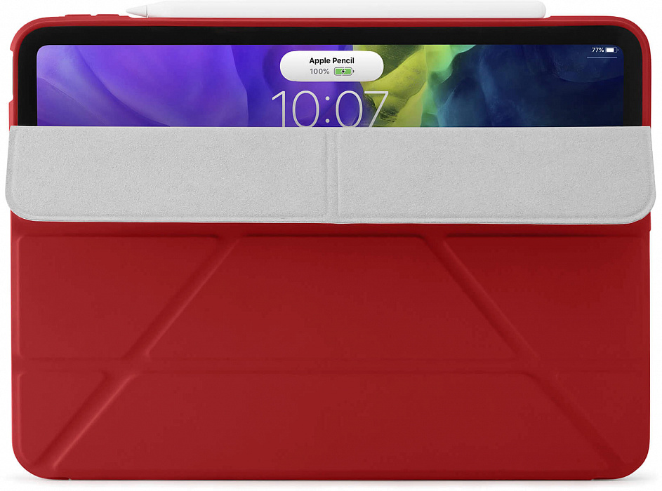 Чехол Pipetto Origami (P045-53-Q) для iPad Air 10.9 2020 (Red) купить в интернет-магазине icover