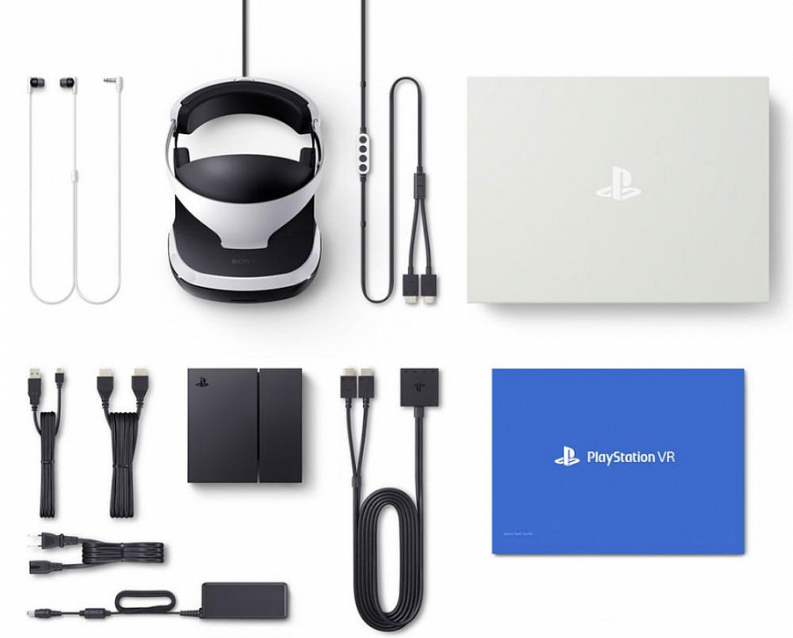 Шлем виртуальной реальности Sony PlayStation VR CUH-ZVR1 (Black) купить в интернет-магазине icover