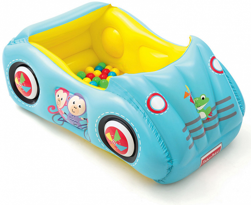 Игровой центр Bestway Машина Fisher Price с мячами (93535) купить в интернет-магазине icover