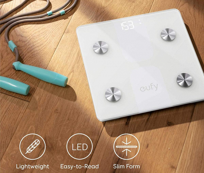 Умные весы Anker Eufy Smart Scale C1 (White) купить в интернет-магазине icover