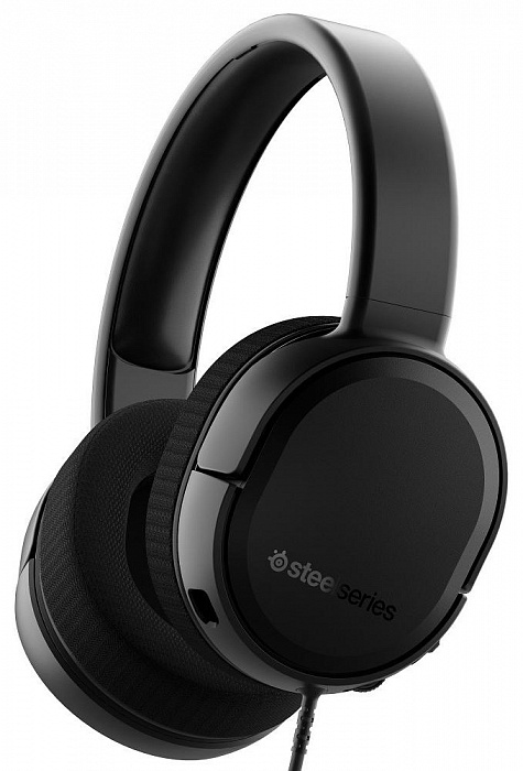 Наушники с микрофоном Steelseries Arctis Raw (Black) купить в интернет-магазине icover