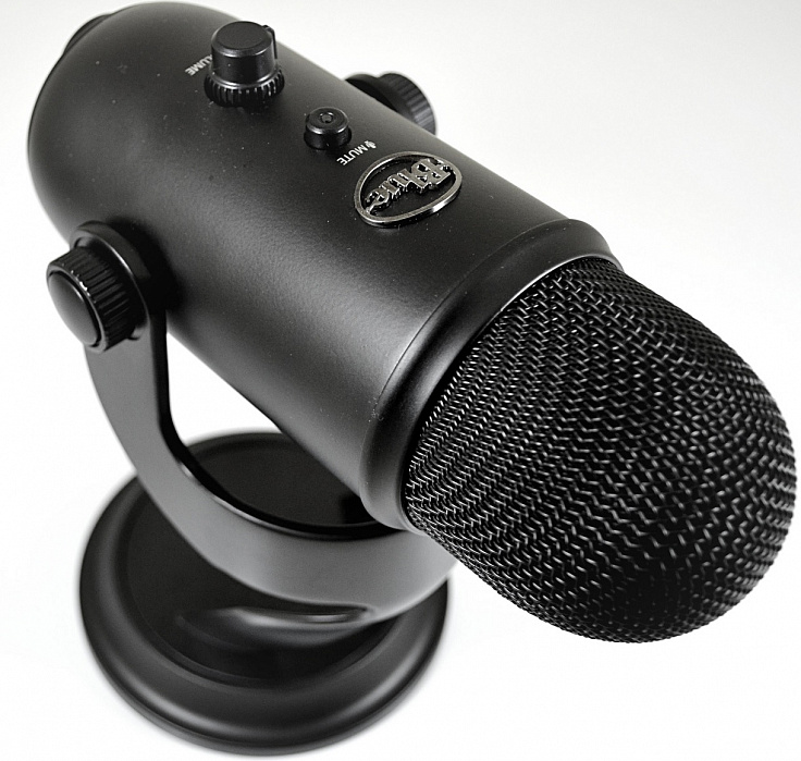 USB-микрофон Blue Microphones Yeti (Blackout) купить в интернет-магазине icover