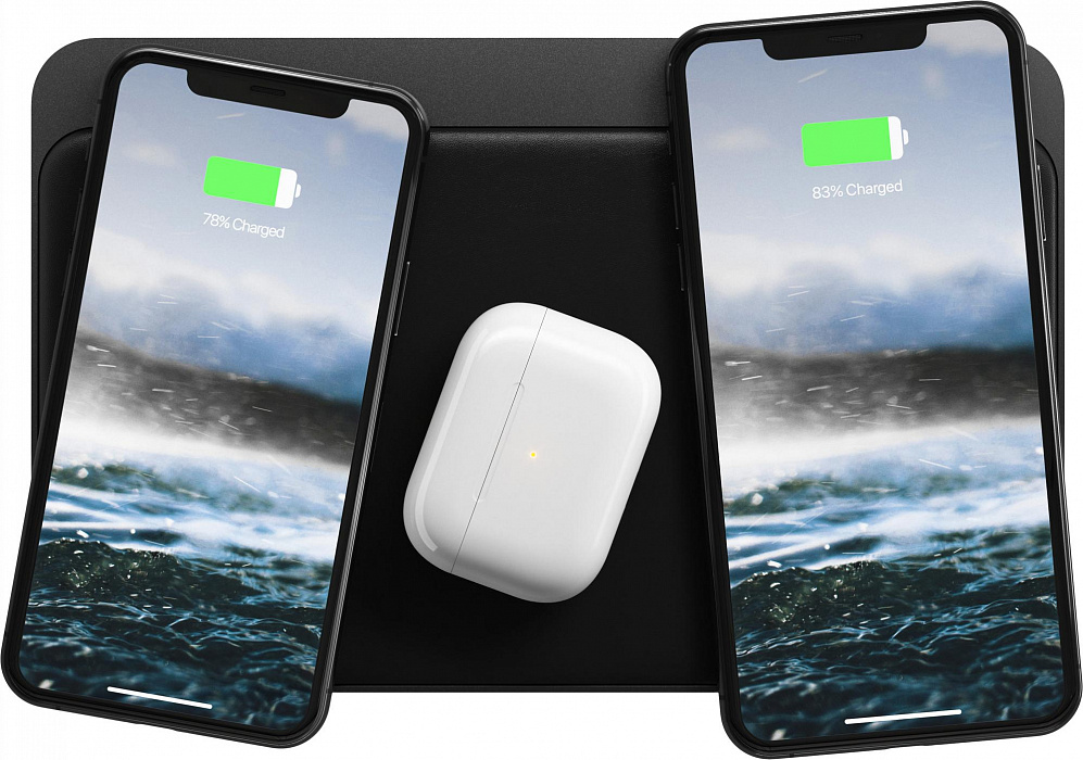 Беспроводная зарядная станция Nomad Base Station Pro NM30010O20 (Black) купить в интернет-магазине icover