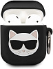 Чехол Karl Lagerfeld Silicone Case (KLACA2SILCHBK) для AirPods (Black) купить в интернет-магазине icover